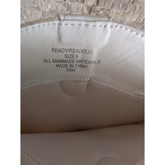 Madden Girl Women’s White Coastal Cowgirl Cowboy Western Country Boots Sz 9 - Picture 8 of 8